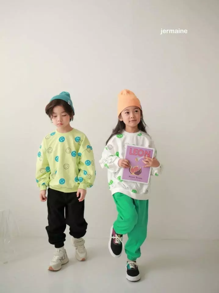 Jermaine - Korean Children Fashion - #Kfashion4kids - Heart Smile Tee - 3