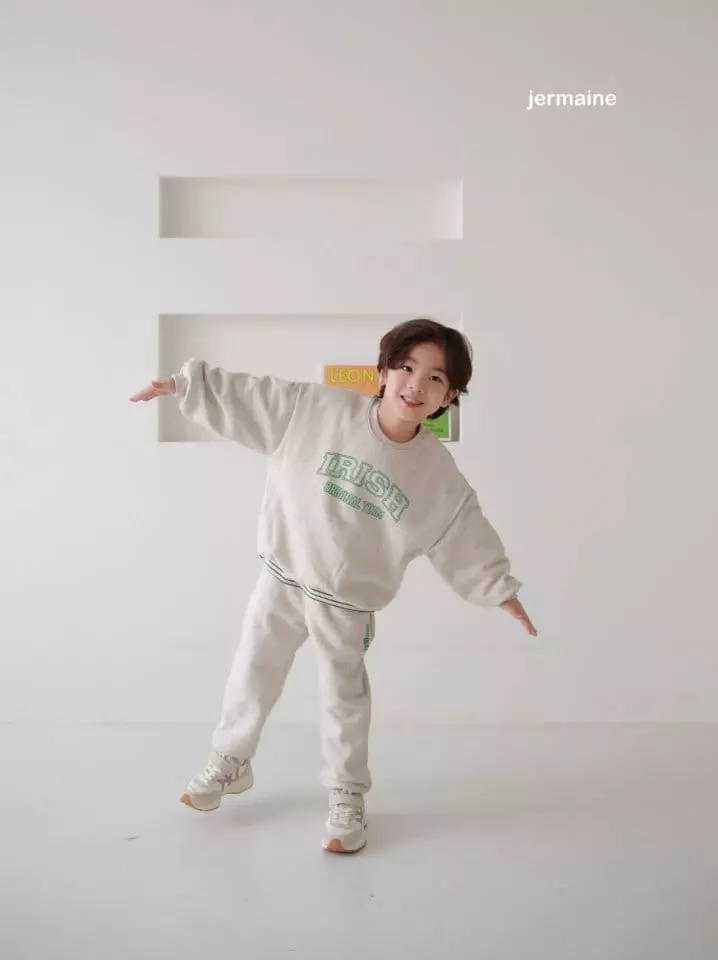 Jermaine - Korean Children Fashion - #childofig - Irish Top Bottom Set - 6