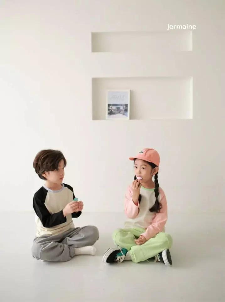 Jermaine - Korean Children Fashion - #designkidswear - Toy Raglan Tee - 3