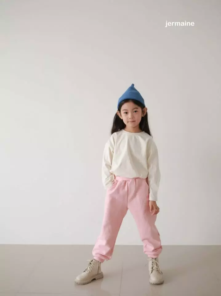 Jermaine - Korean Children Fashion - #discoveringself - Macaroon Round Tee - 2
