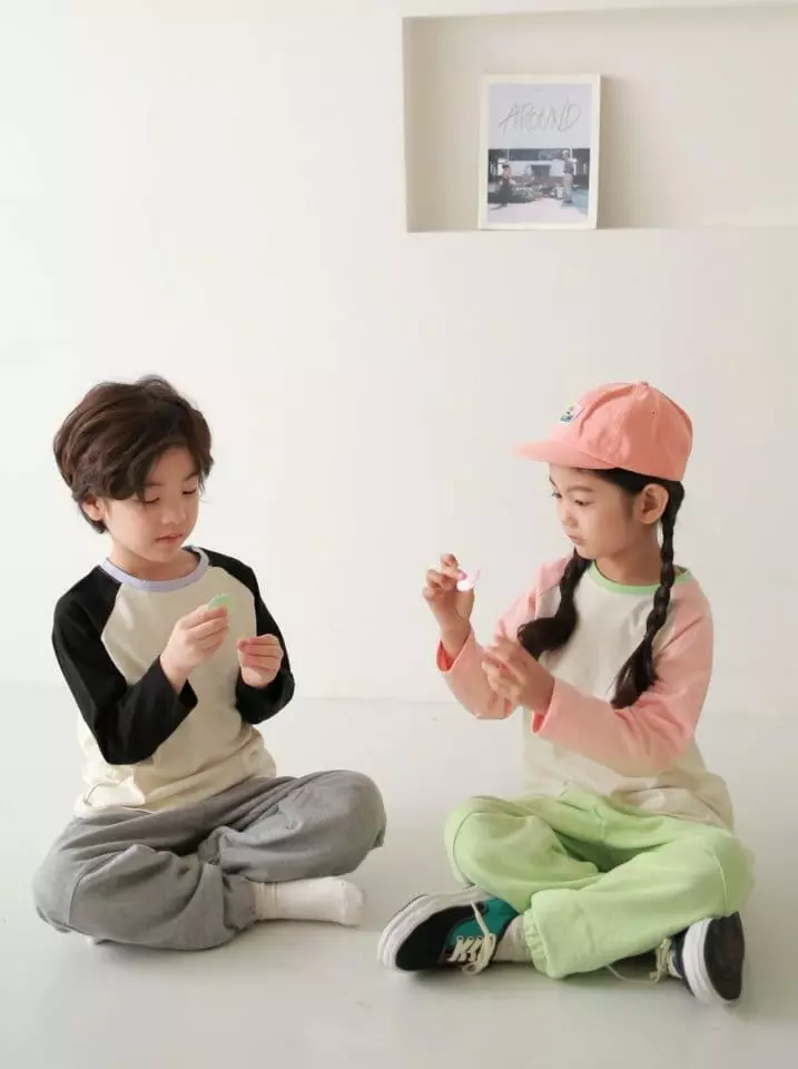 Jermaine - Korean Children Fashion - #fashionkids - Toy Raglan Tee - 5