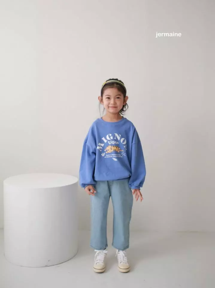 Jermaine - Korean Children Fashion - #kidsshorts - Minon Tiger Tee - 2