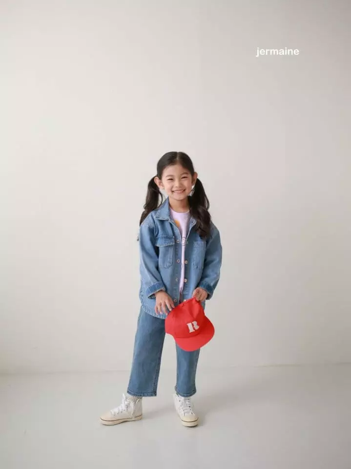 Jermaine - Korean Children Fashion - #kidsstore - Trend Denim Jacket - 9