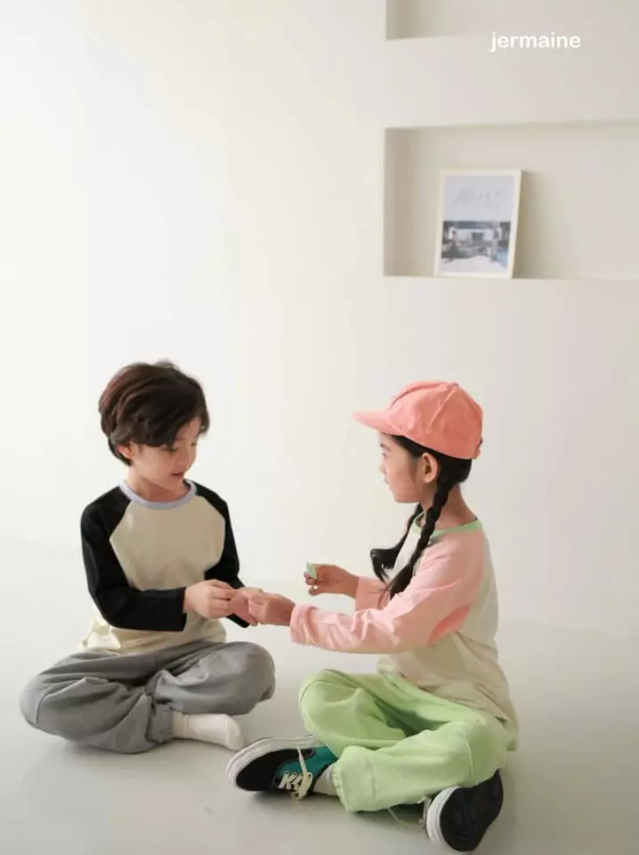 Jermaine - Korean Children Fashion - #kidsstore - Toy Raglan Tee - 7