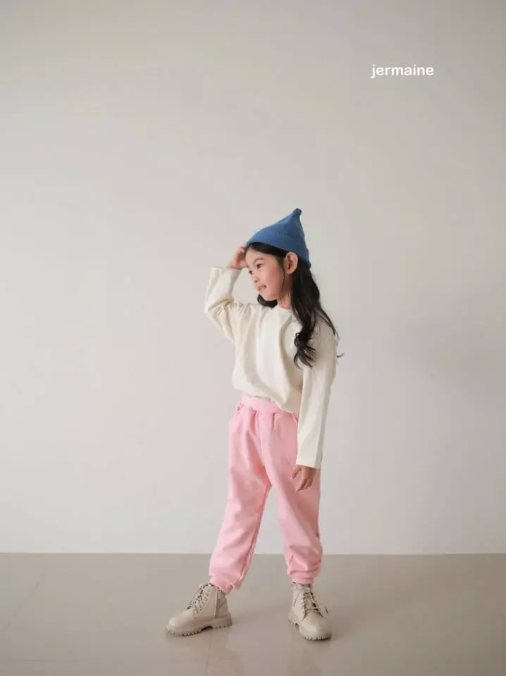 Jermaine - Korean Children Fashion - #kidsstore - Macaroon Round Tee - 5
