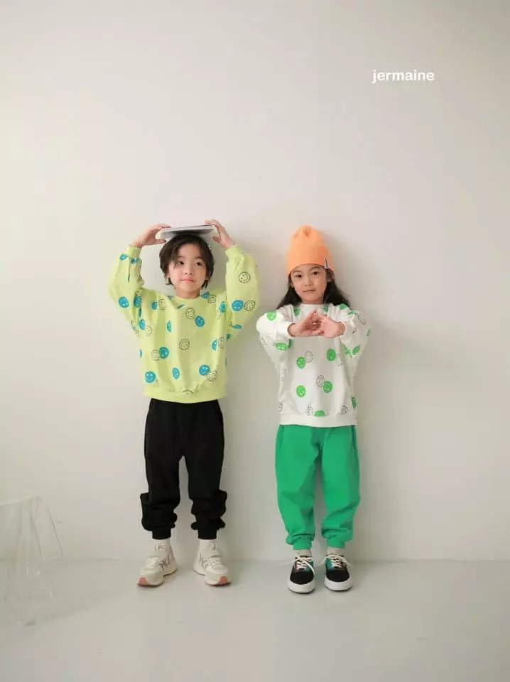 Jermaine - Korean Children Fashion - #kidsstore - Heart Smile Tee