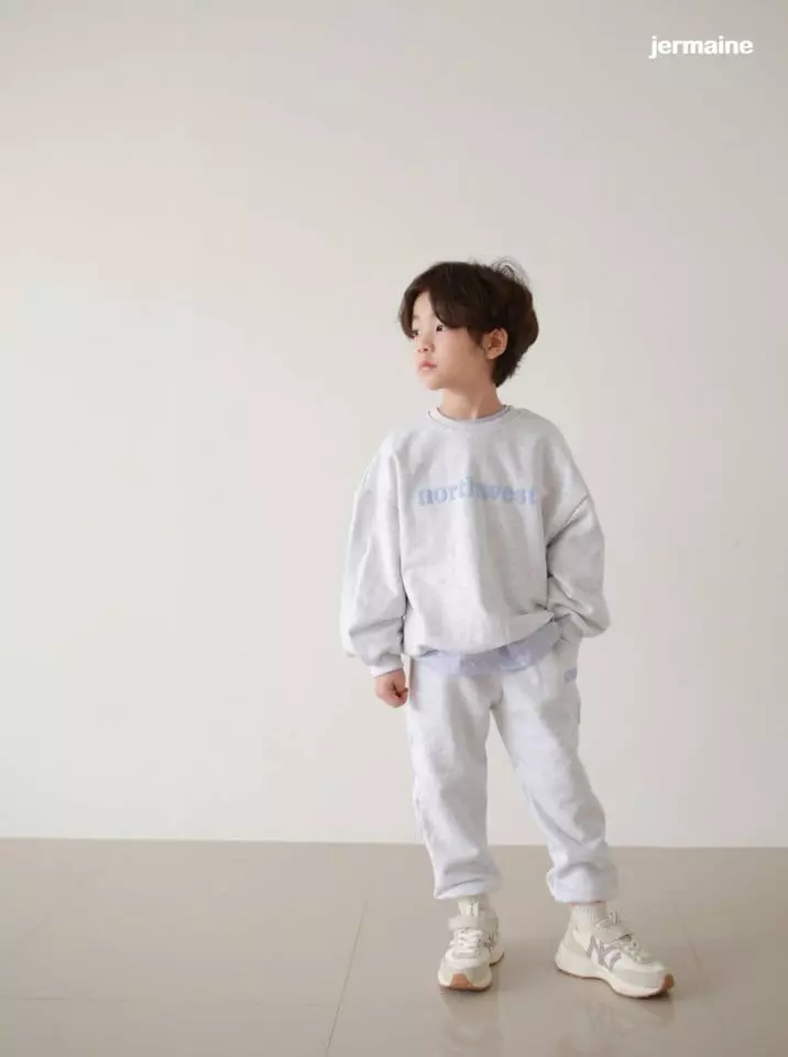 Jermaine - Korean Children Fashion - #kidsstore - Northwest Top Bottom Set - 11