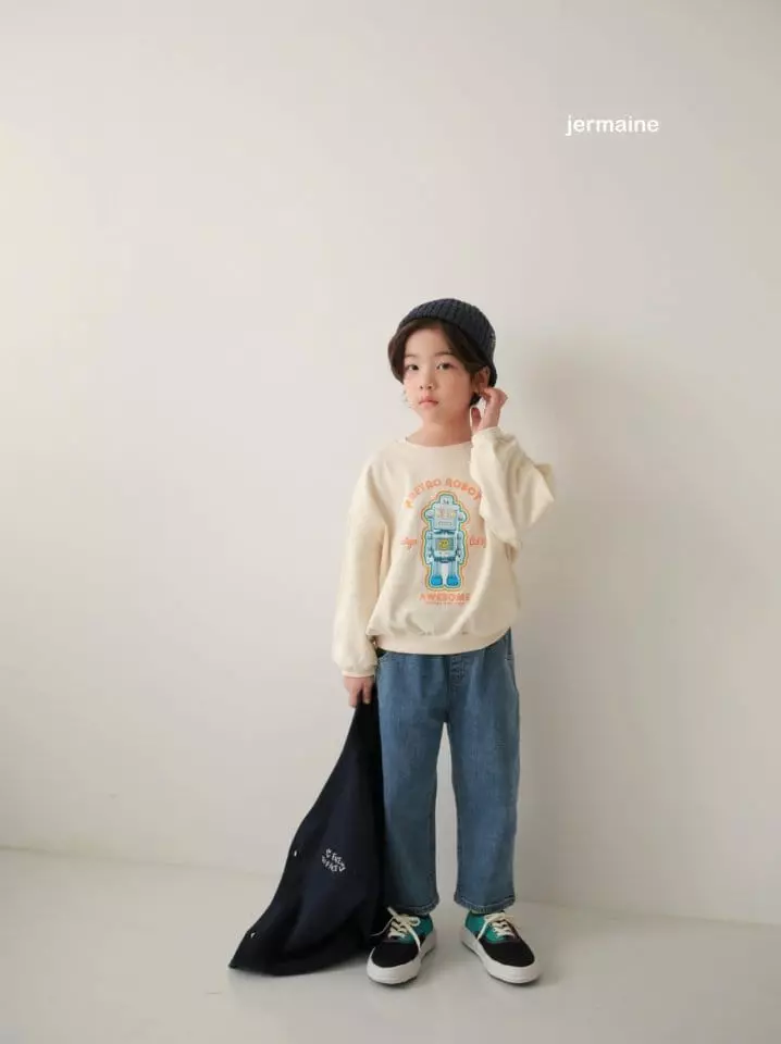 Jermaine - Korean Children Fashion - #magicofchildhood - Retro Robbot Tee - 6