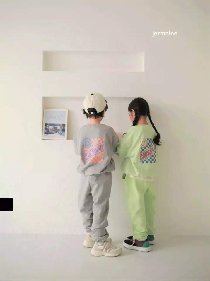 Jermaine - Korean Children Fashion - #magicofchildhood - Chess Smile Tee - 3