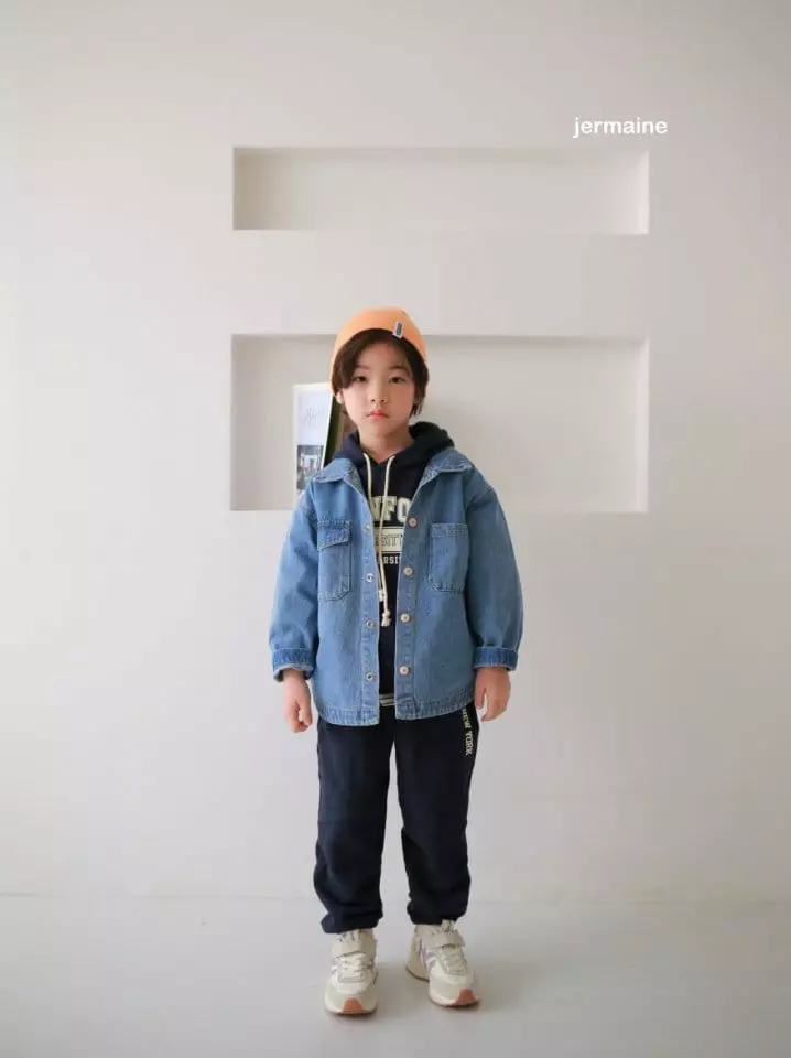 Jermaine - Korean Children Fashion - #prettylittlegirls - Trend Denim Jacket