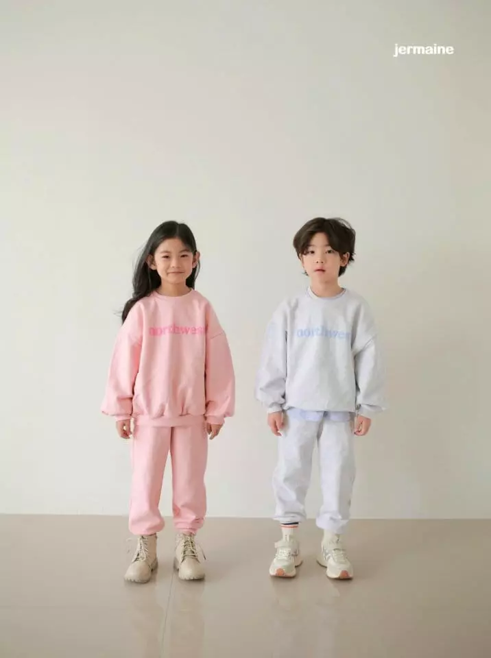 Jermaine - Korean Children Fashion - #prettylittlegirls - Northwest Top Bottom Set