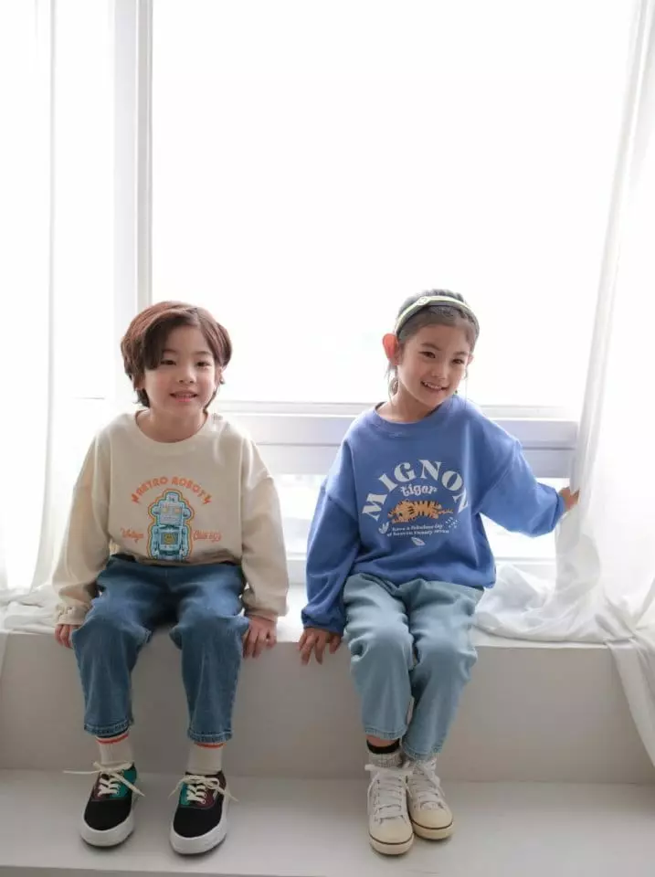 Jermaine - Korean Children Fashion - #stylishchildhood - Minon Tiger Tee - 12