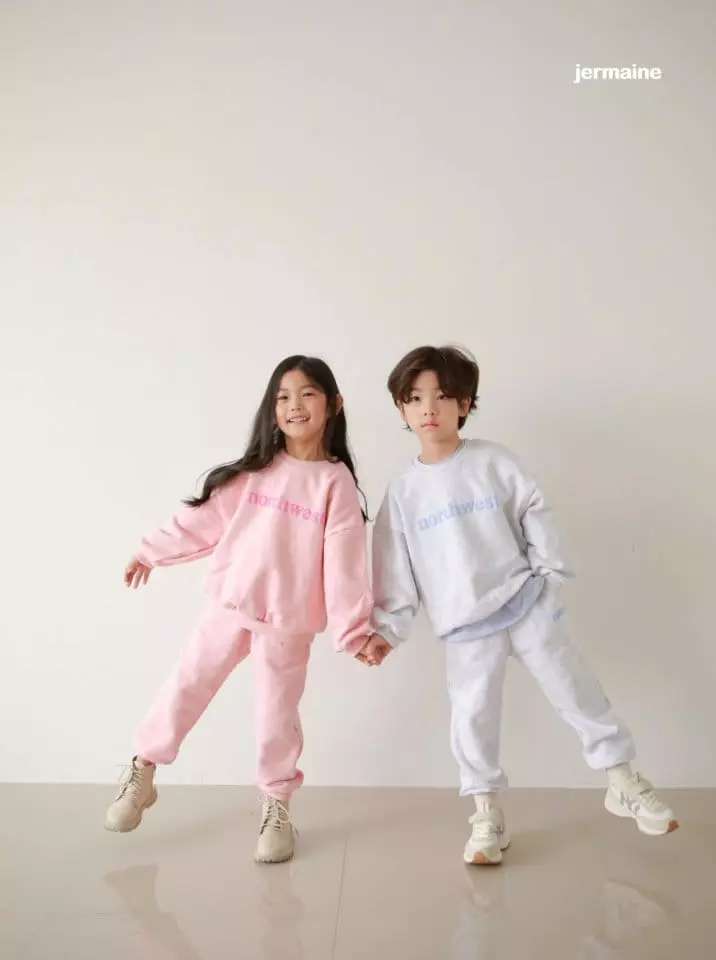 Jermaine - Korean Children Fashion - #toddlerclothing - Northwest Top Bottom Set - 4