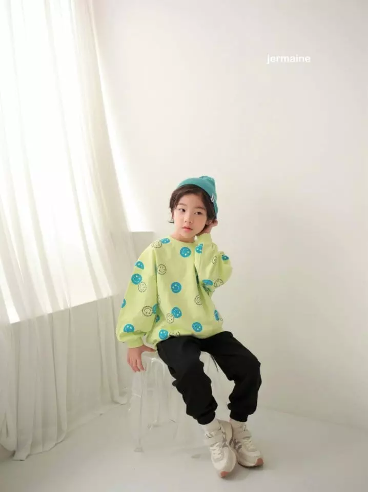 Jermaine - Korean Children Fashion - #todddlerfashion - Heart Smile Tee - 8
