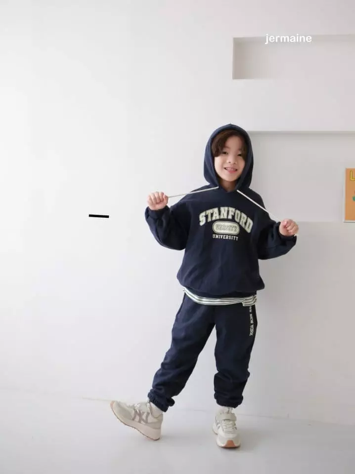 Jermaine - Korean Children Fashion - #todddlerfashion - Standford Hoody - 7