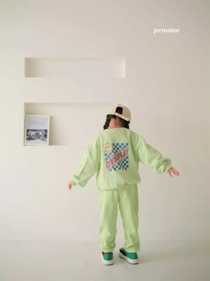 Jermaine - Korean Children Fashion - #todddlerfashion - Chess Smile Tee - 6