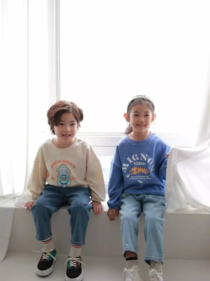 Jermaine - Korean Children Fashion - #toddlerclothing - Minon Tiger Tee - 11