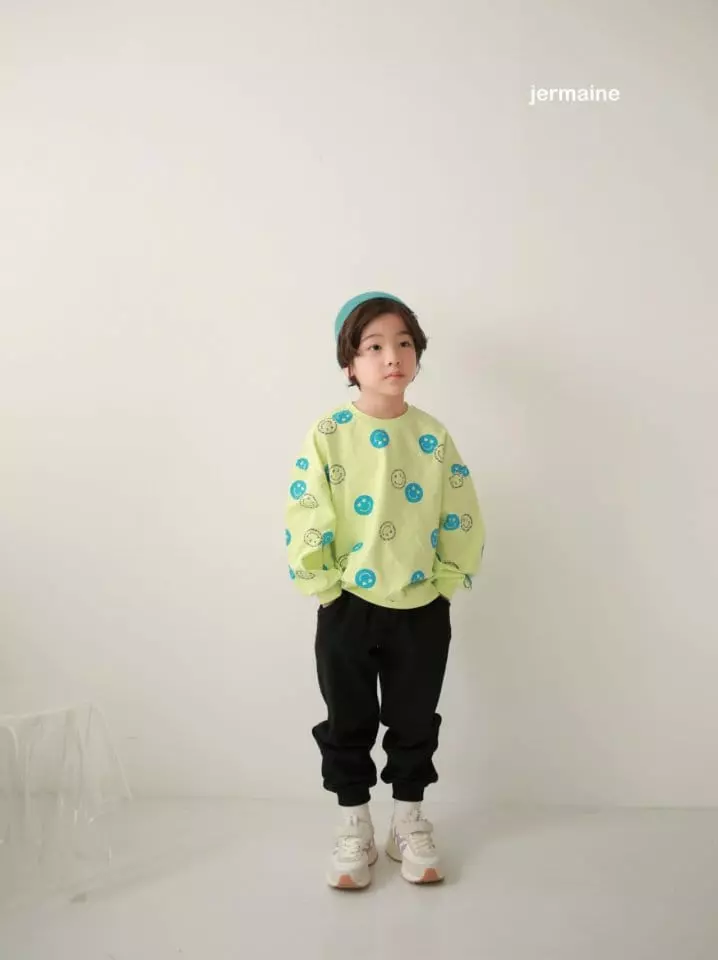 Jermaine - Korean Children Fashion - #toddlerclothing - Heart Smile Tee - 9