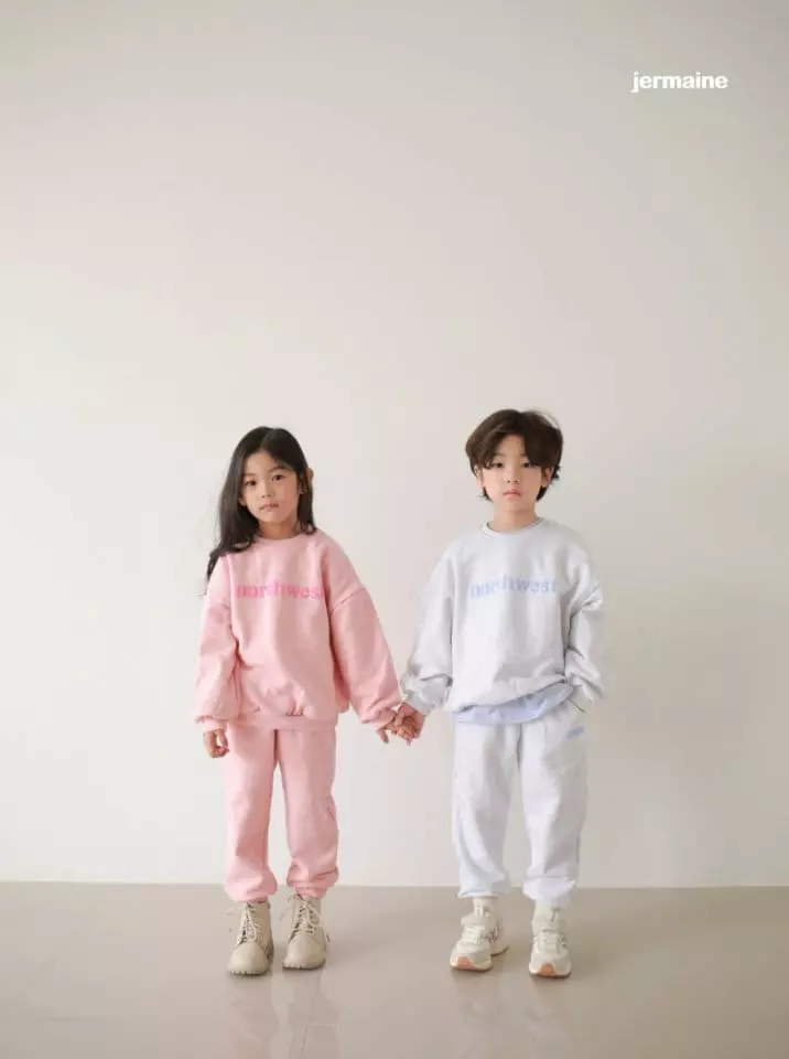 Jermaine - Korean Children Fashion - #toddlerclothing - Northwest Top Bottom Set - 3