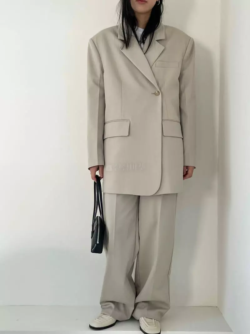 Kare - Korean Women Fashion - #momslook - Sander Jacket - 2