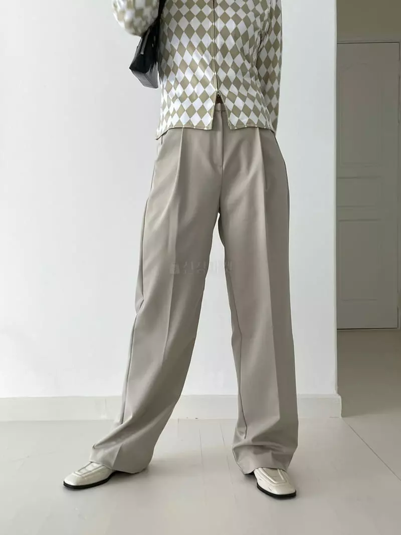 Kare - Korean Women Fashion - #momslook - Sander Pants
