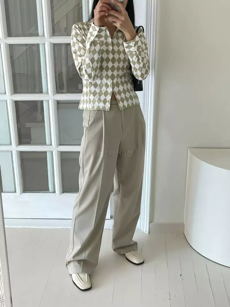 Kare - Korean Women Fashion - #momslook - Sander Pants - 3