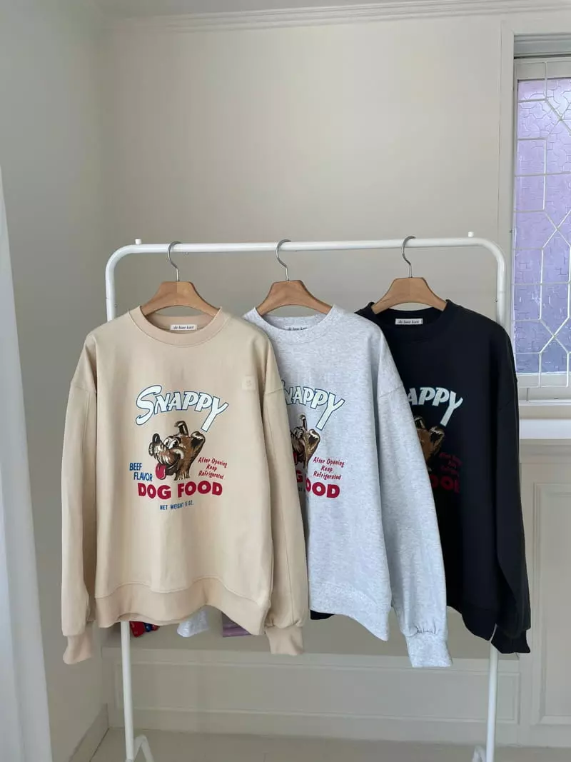 Kare - Korean Women Fashion - #restrostyle - Snappy Sweatshirt - 4