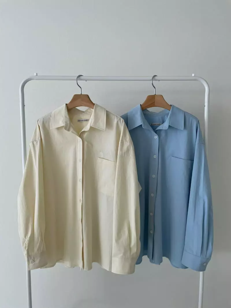 Kare - Korean Women Fashion - #womensfashion - Boxy Open Shirt - 4