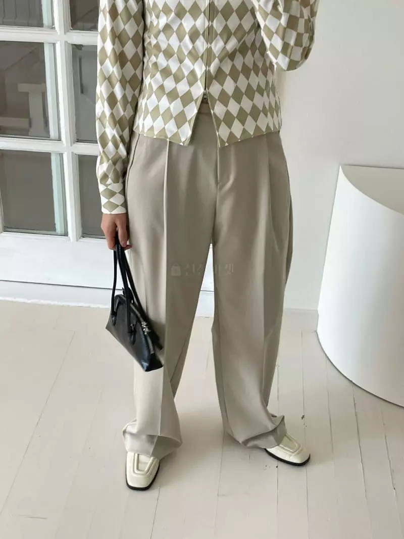 Kare - Korean Women Fashion - #womensfashion - Sander Pants - 2