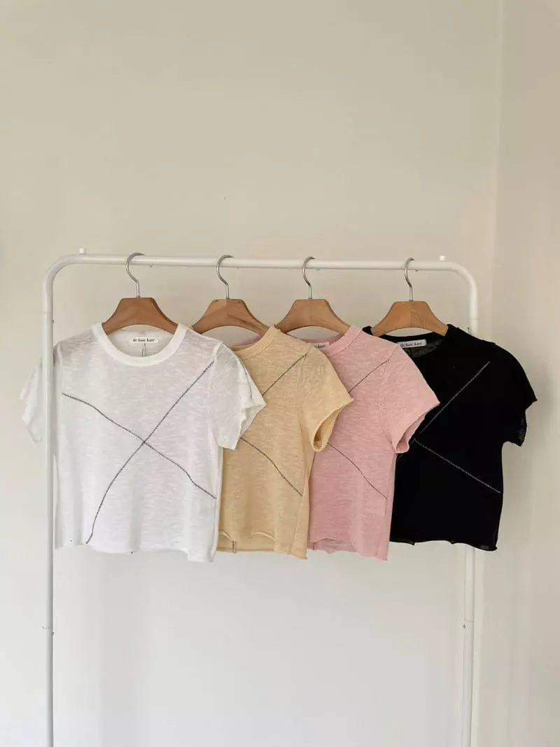 Kare - Korean Women Fashion - #womensfashion - Rough Tee - 3