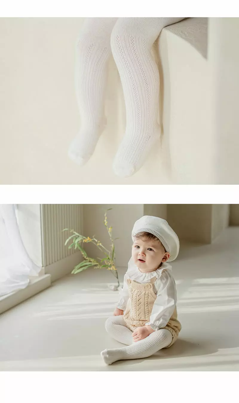 Kids Clara - Korean Baby Fashion - #babyfever - Eila Baby Tights [set of 5] - 4