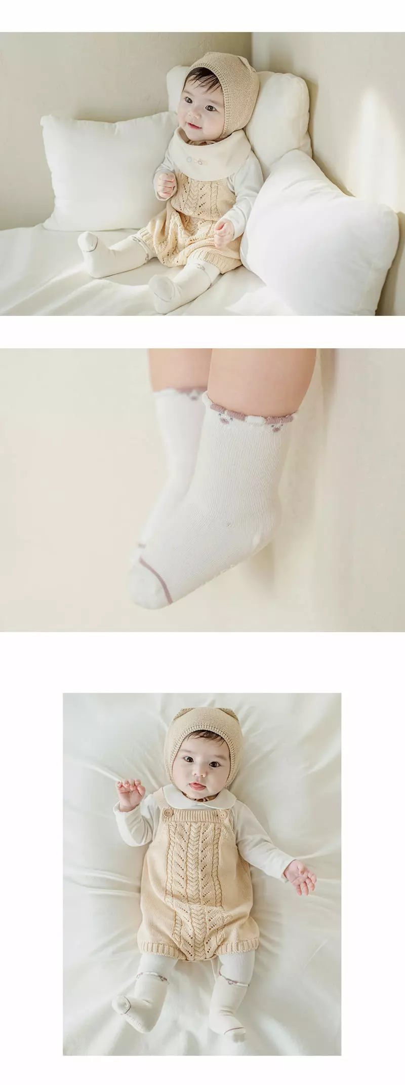 Kids Clara - Korean Baby Fashion - #babylifestyle - Baron Baby Socks [set of 5] - 3