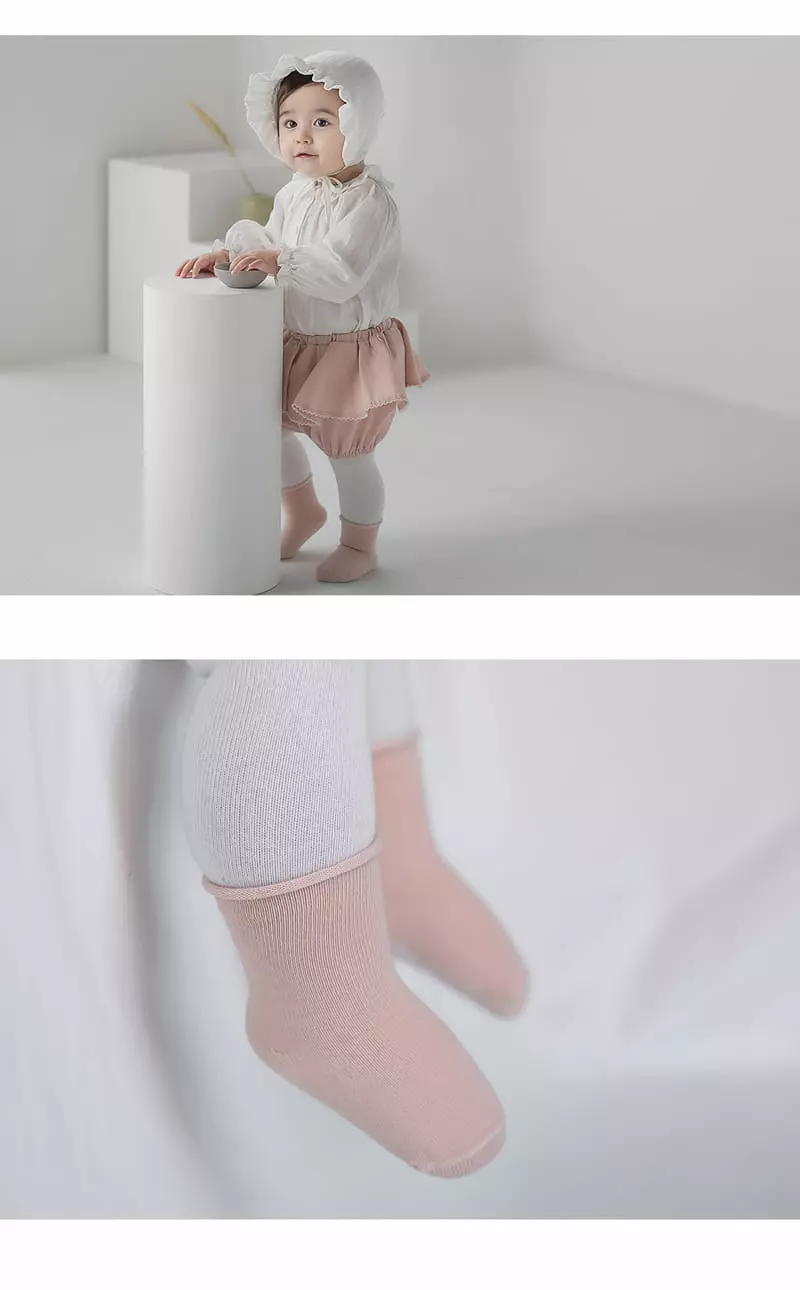 Kids Clara - Korean Baby Fashion - #babyoninstagram - Joy Rolling Baby Socks [set of 5] - 10
