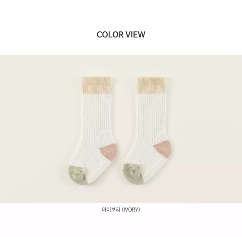 Kids Clara - Korean Baby Fashion - #onlinebabyshop - Kitten Baby Knee Socks [set of 5] - 6