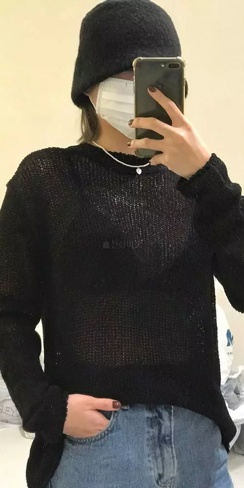 Knaite - Korean Women Fashion - #shopsmall - Acrylic Knit Tee