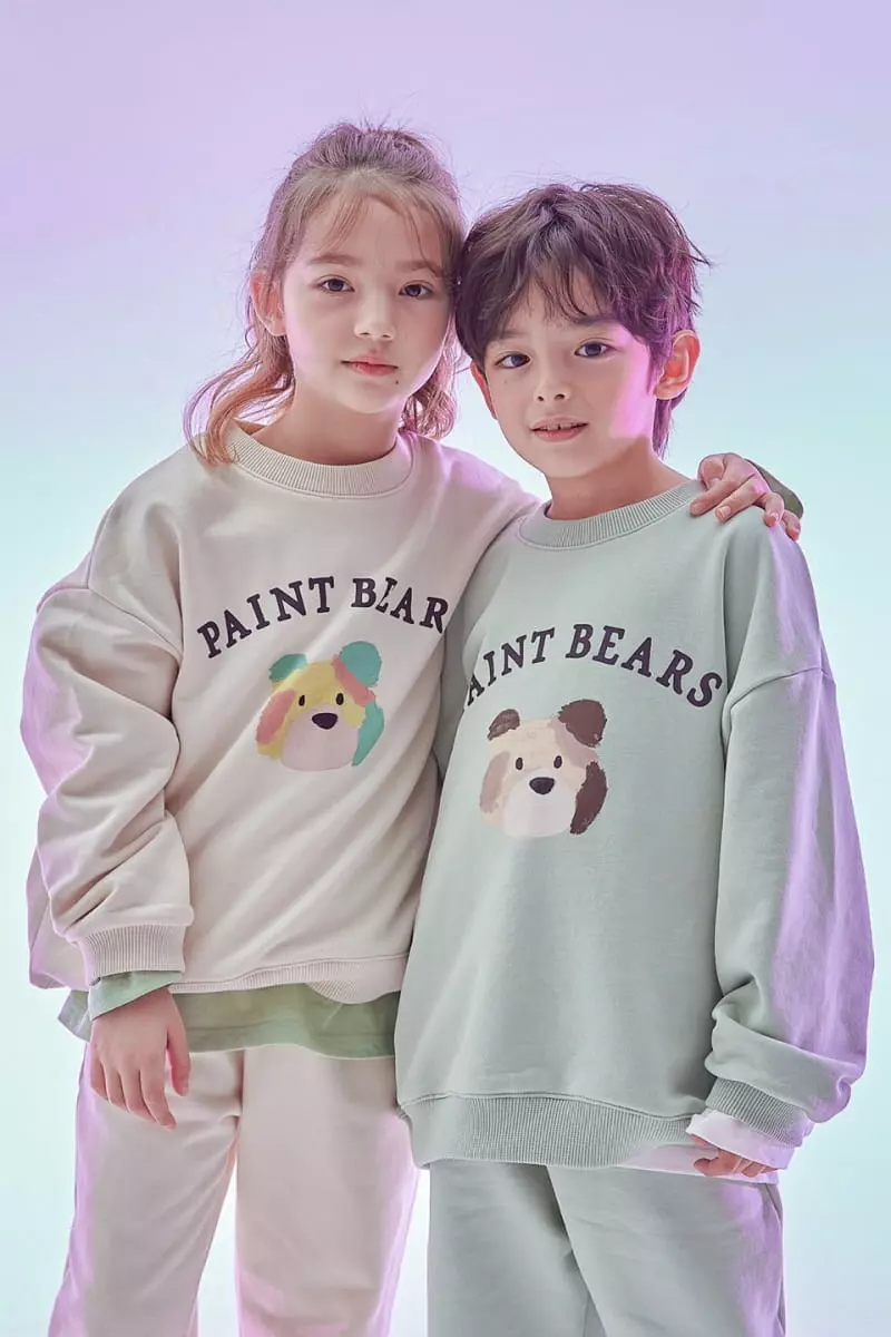 Kokoyarn - Korean Children Fashion - #childofig - Bear Top Bottom Set - 8