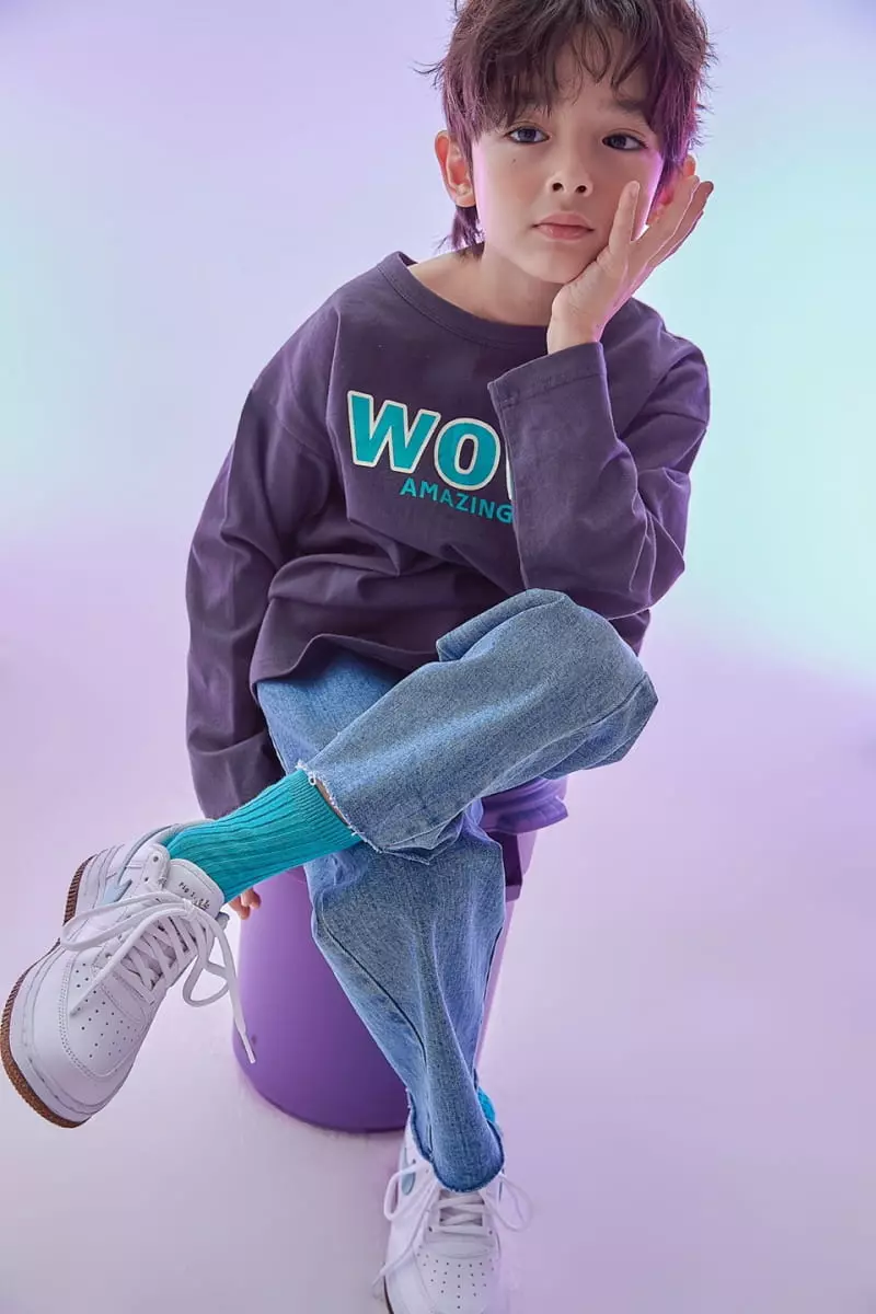 Kokoyarn - Korean Children Fashion - #discoveringself - Wowo Single Tee - 5