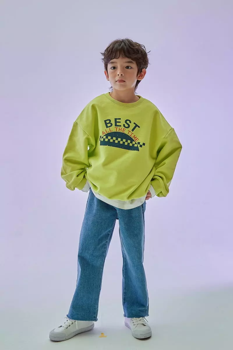 Kokoyarn - Korean Children Fashion - #discoveringself - Best Time Sweatshirt - 2