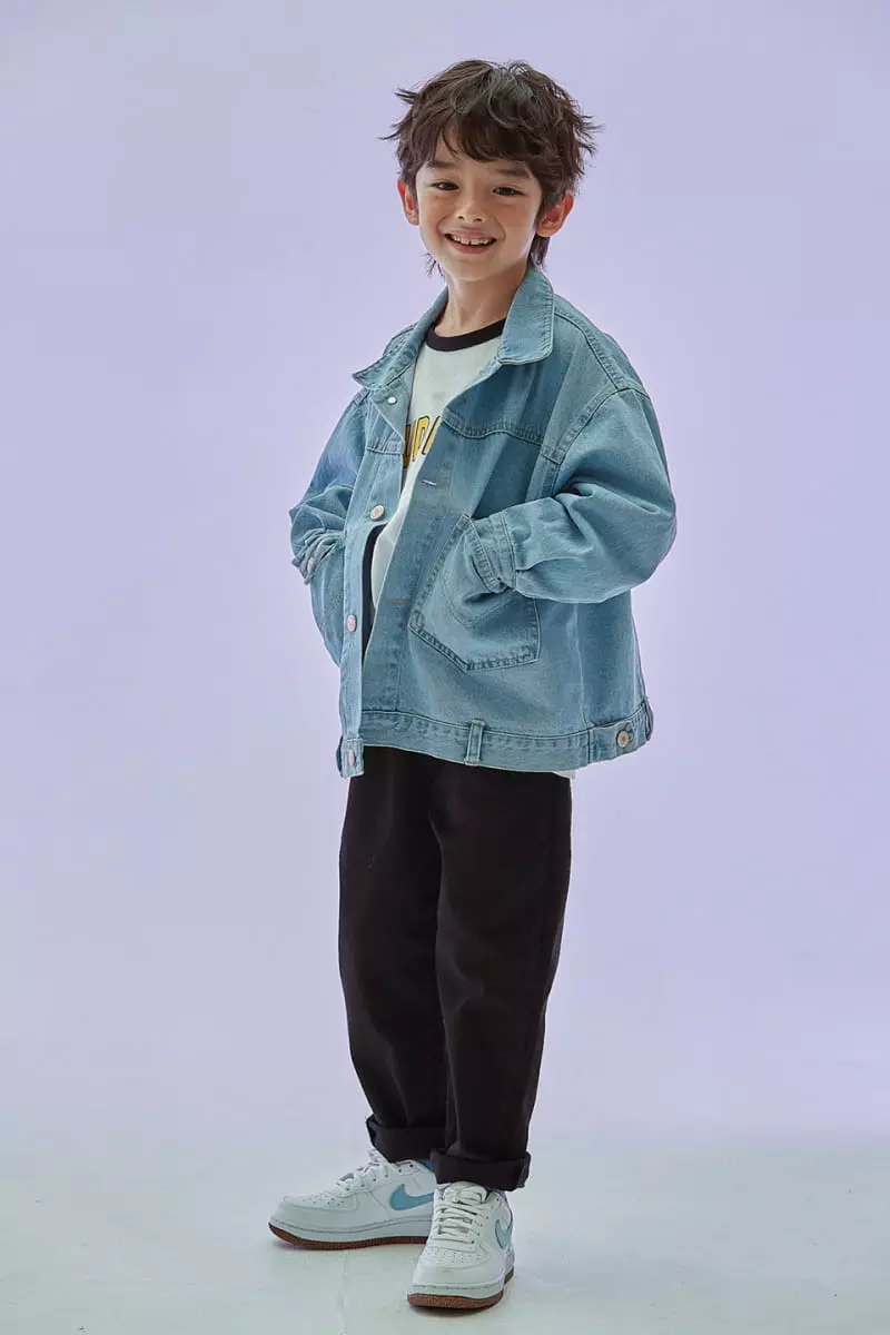 Kokoyarn - Korean Children Fashion - #discoveringself - Spring Denim Jacket - 2