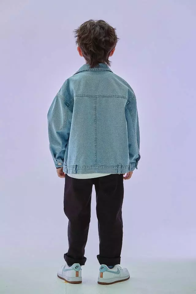 Kokoyarn - Korean Children Fashion - #discoveringself - Spring Denim Jacket - 11
