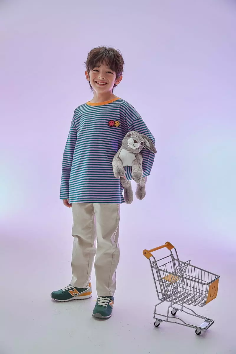 Kokoyarn - Korean Children Fashion - #discoveringself - Vivid Cotton Baggy Pants - 4