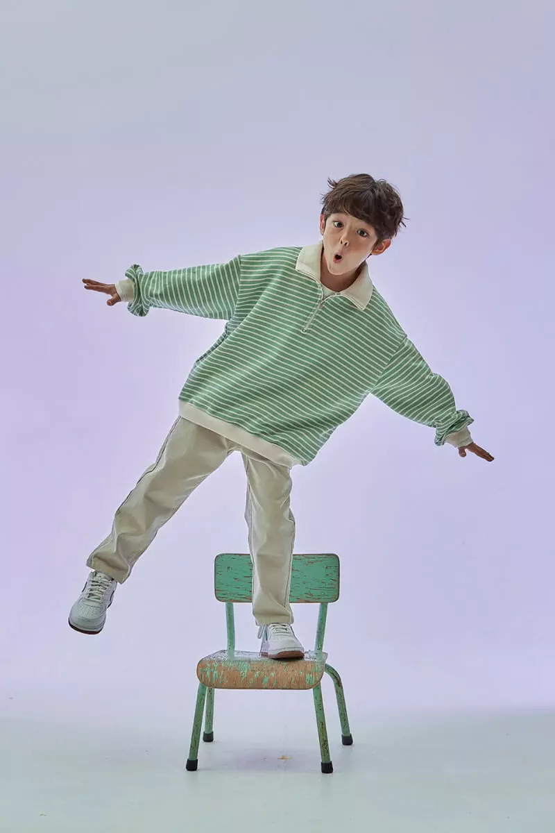 Kokoyarn - Korean Children Fashion - #kidsstore - Vivid Cotton Baggy Pants - 6