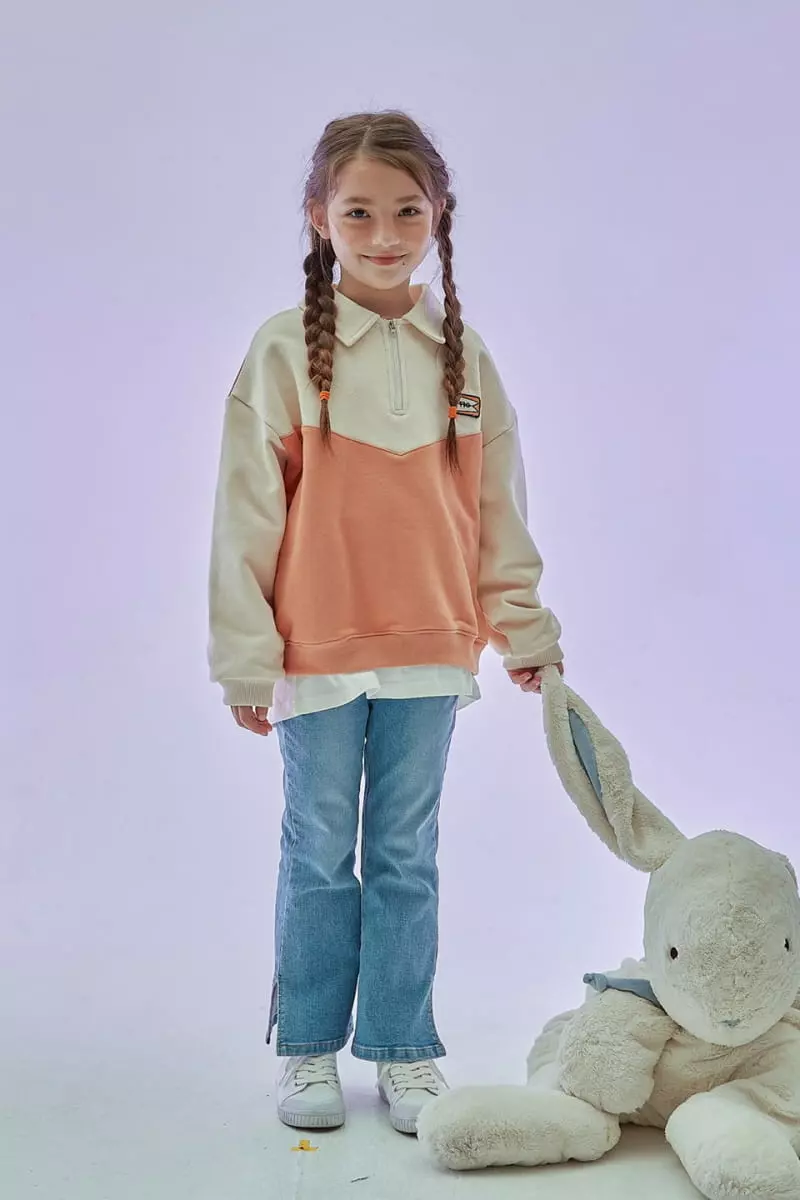 Kokoyarn - Korean Children Fashion - #magicofchildhood - Sand Denim Bootscut - 6
