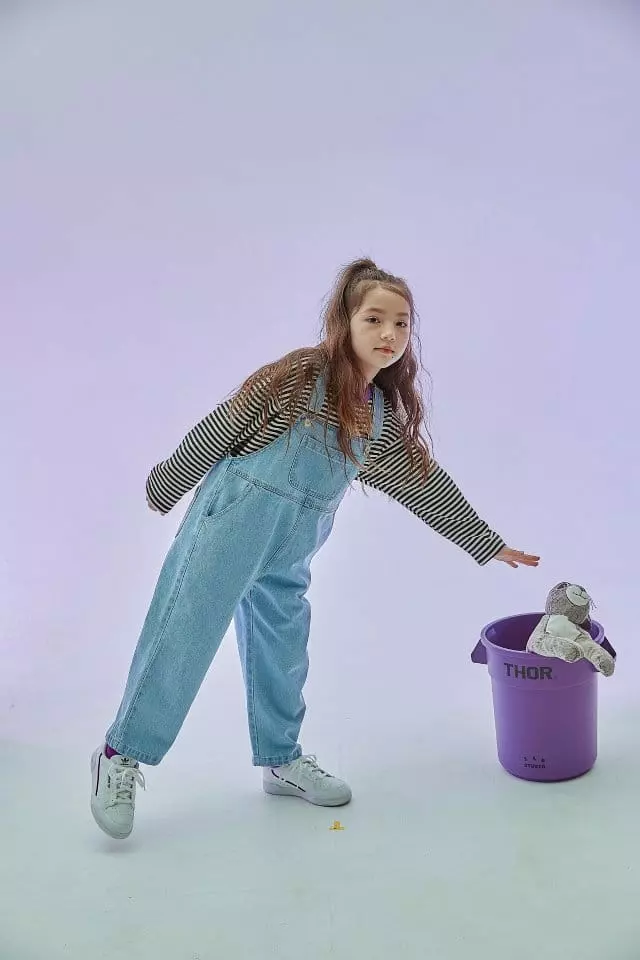 Kokoyarn - Korean Children Fashion - #magicofchildhood - Jade Denim Overalls  - 3