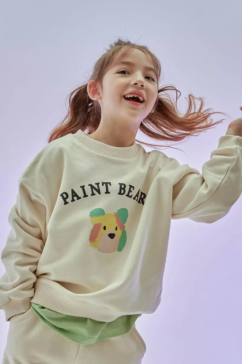 Kokoyarn - Korean Children Fashion - #prettylittlegirls - Bear Top Bottom Set - 6