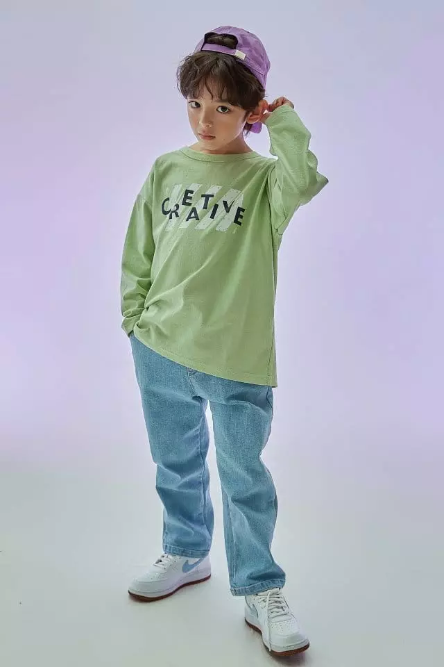 Kokoyarn - Korean Children Fashion - #prettylittlegirls - High Light Pocket Jeans