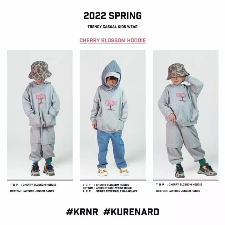 Kurenard - Korean Children Fashion - #Kfashion4kids - Blossom Hoody