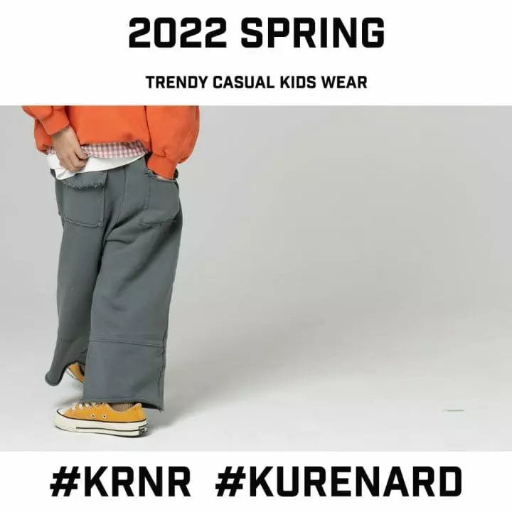 Kurenard - Korean Children Fashion - #Kfashion4kids - Wide Cutting Pants - 5