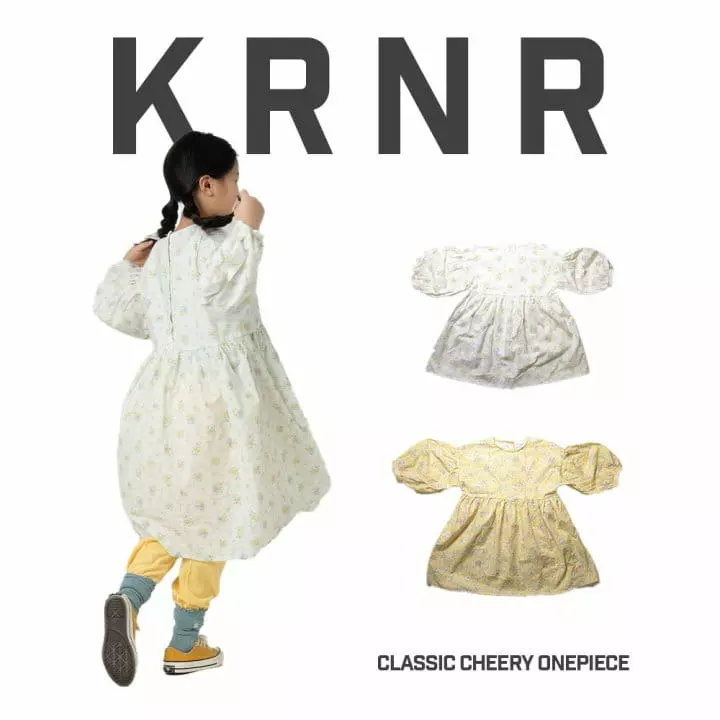 Kurenard - Korean Children Fashion - #childofig - Classivc Cherry One-piece