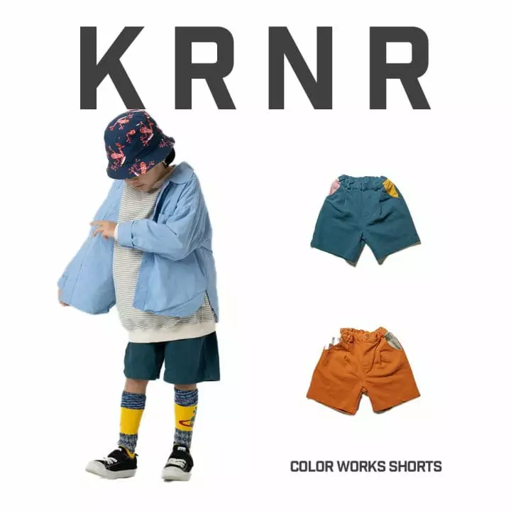 Kurenard - Korean Children Fashion - #childrensboutique - Color Wicks Shorts